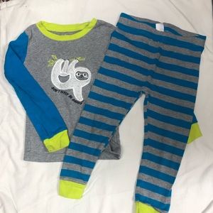 Toddler Boys Sloth Pajamas
